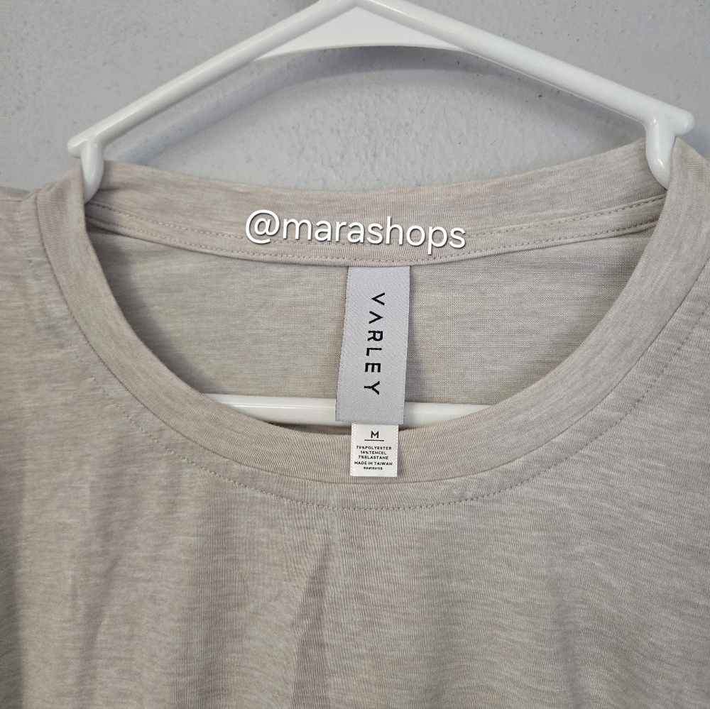 Varley Ruth Fitted Crop Top - Picture 3 of 5